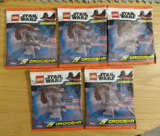 5x LEGO Star Wars Droideka 75251