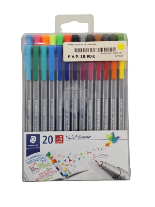Staedtler Triplus Fineliner 26 uds