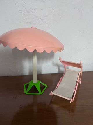 Barriguitas Sombrilla y Tumbona
