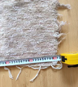 Alfombra Jarapa Algodón. Nueva