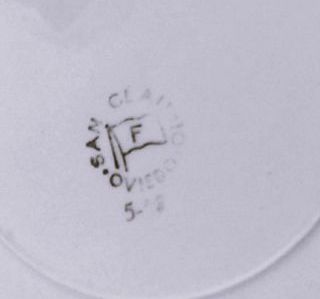 Plato pequeño de cerámica S.Claudio