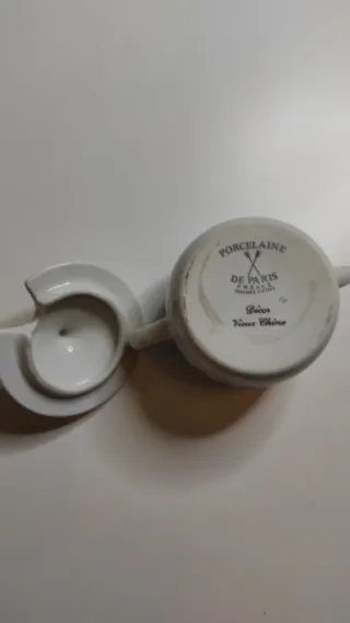 Azucarero mini porcelana vintage