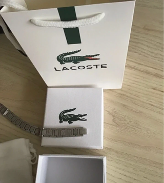 Bracciale Lacoste Uomo in Argento