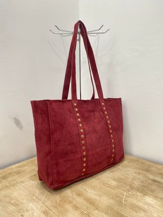 Bolso de mano para mujer, piel auténtica 0701