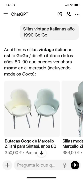 Mesa redonda y 4 sillas comedor