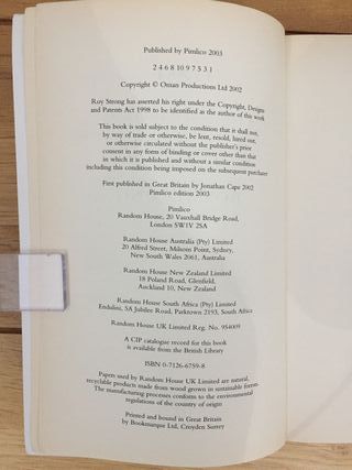 Fiesta - Roy Strong - Historia de Grandes Comidas