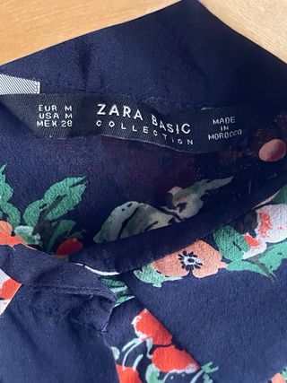 Blusa Camisera Floral Mujer