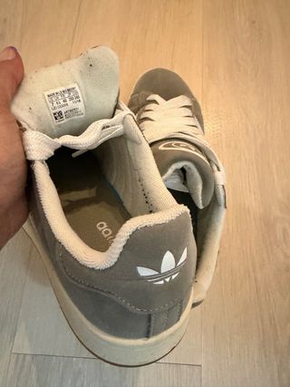 Zapatillas Adidas Campus 00 Gris/Blanco