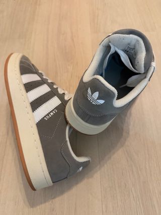 Zapatillas Adidas Campus 00 Gris/Blanco