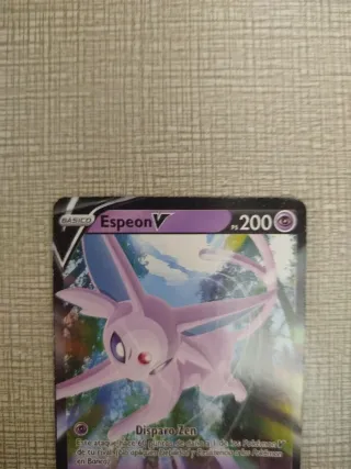 Cartas Pokémon Espeon V y Gyarados VMAX