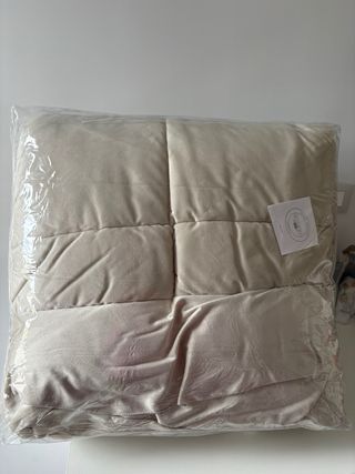 Trapunta Arianna in velluto panna