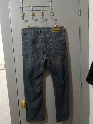 Pantalones vaqueros vintage azules