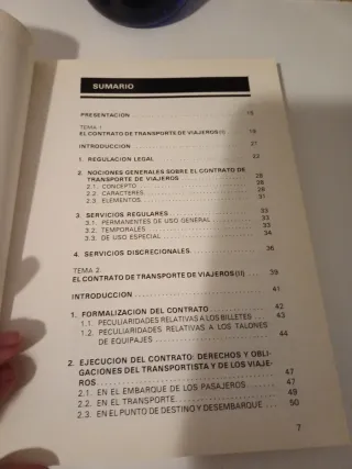 Libro Temas específicos transporte