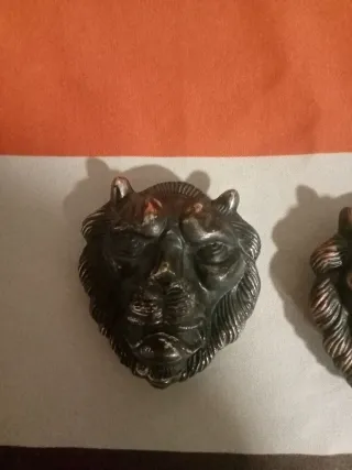 Hebillas Cinturón Cabeza León (2uds)