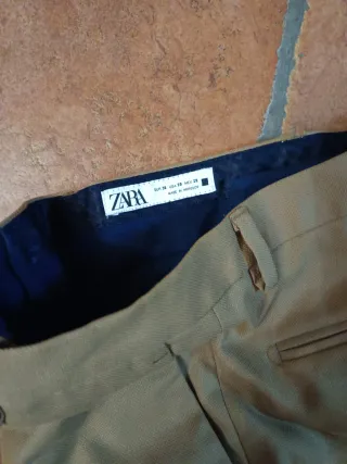 Traje de hombre beige