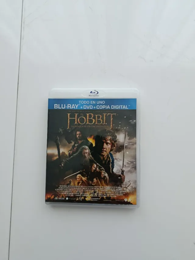 Las 3 Películas de El Hobbit Blu-ray + DVD