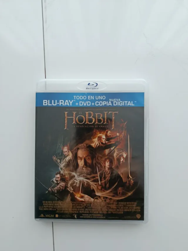 Las 3 Películas de El Hobbit Blu-ray + DVD
