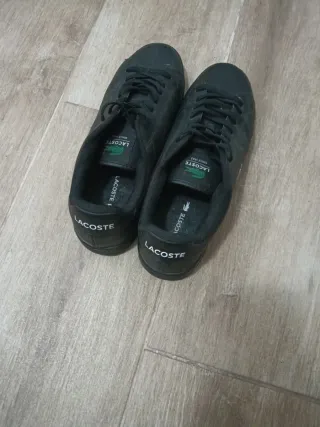 Zapatillas Lacoste Carnaby Cup Piel Negras