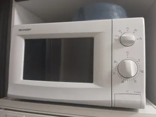 Microondas Sharp Blanco con Grill