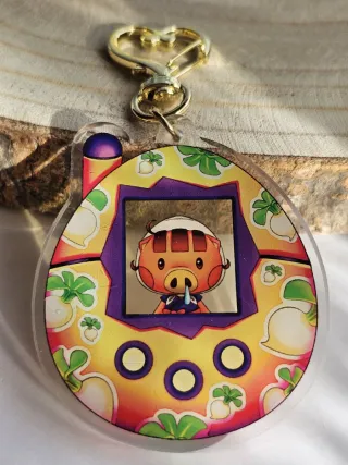 Llaveros Animal Crossing Tamagotchi