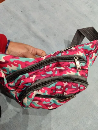 Riñonera deportiva camuflaje