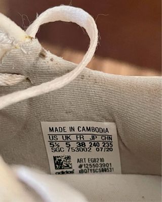 Scarpe da calcio Adidas X Ghosted taglia 38