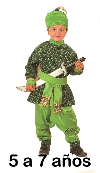 Disfraz Maharajá T-2 (5-7 años)