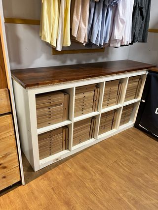 Estantería Kallax Ikea Blanca personalizada madera