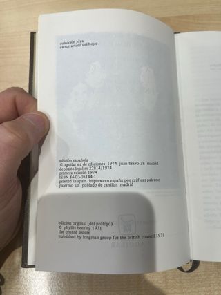 Cumbres borrascosas. Primera edición 1974. Aguilar