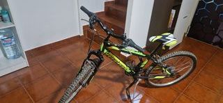 Bicicleta Montaña 20 Negra/Verde