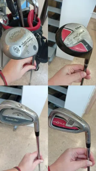 SET PALOS DE GOLF