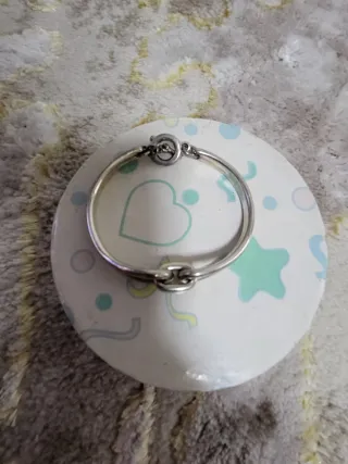 Pulsera Agatha Plata