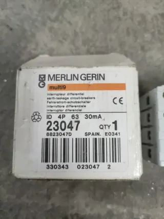 Merlin Gerin multi9 ID Interruptor Diferencial