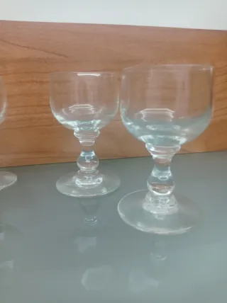 Set 6 Calici Liquore Vintage Vetro