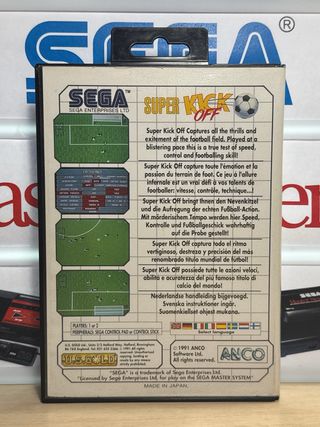 Super Kick Off Completo - SEGA Master System
