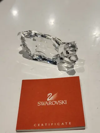Figura Jaguar Swarovski Cristal