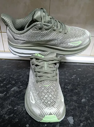 Hoka Clifton 9 Verde Talla 36