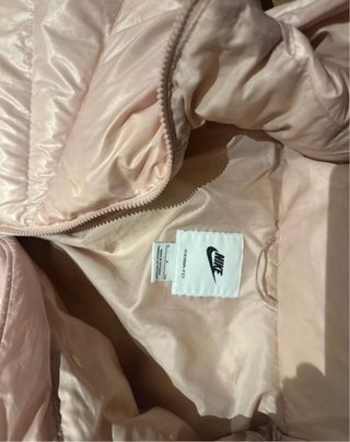 Plumas largo Nike mujer rosa