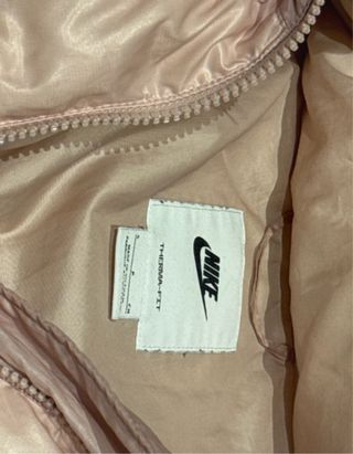 Plumas largo Nike mujer rosa