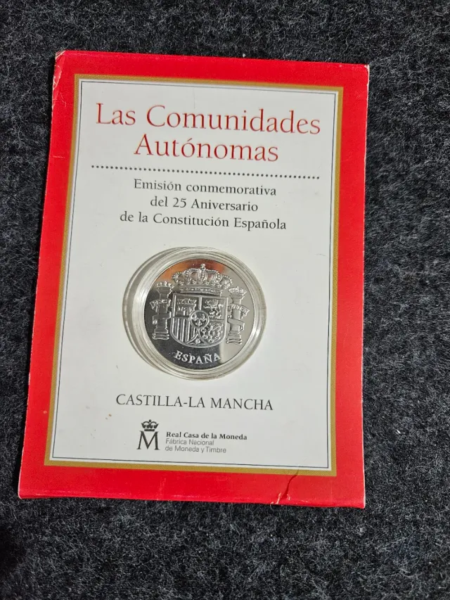 Medalla Castilla-La Mancha Plata 925