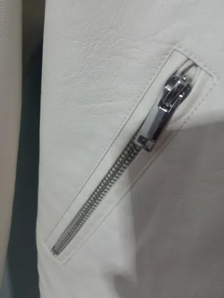 Chaqueta blanca mujer