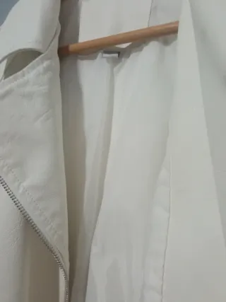 Chaqueta blanca mujer