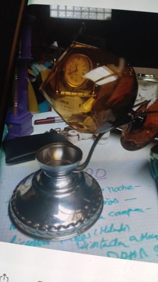 Calentador y copa para brandy