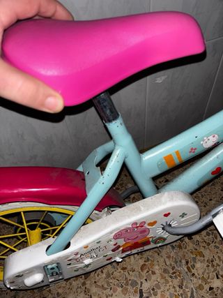 Bicicleta infantil Peppa Pig