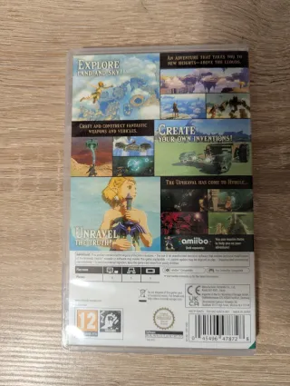 CAJA Zelda Tears of Kingdom Switch