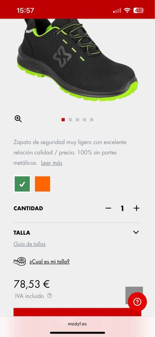 Zapatos de seguridad Wurth