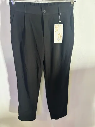 Pantalón vestir negro talla S