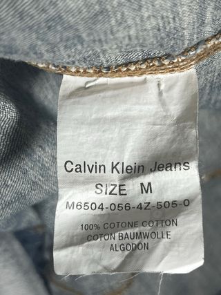 Calvin Klein cazadora denim vintage talla M