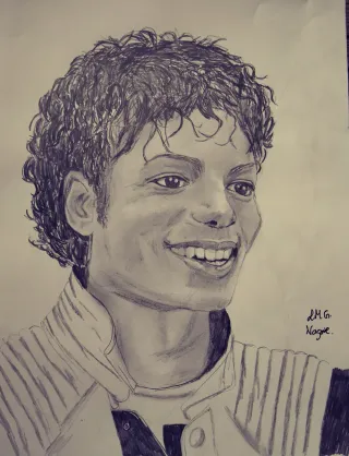 Dibujos a lápiz y pincel. Instagram: nagore_arts