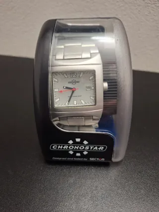 Orologio Chronostar By Sector Argento Bianco
